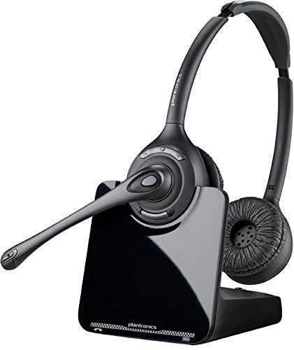 Plantronics CS500XD Wireless Headset | Long-Range DECT Connectivity