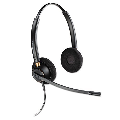 Plantronics HW520 Headset | Professional Binaural Wired Headset
